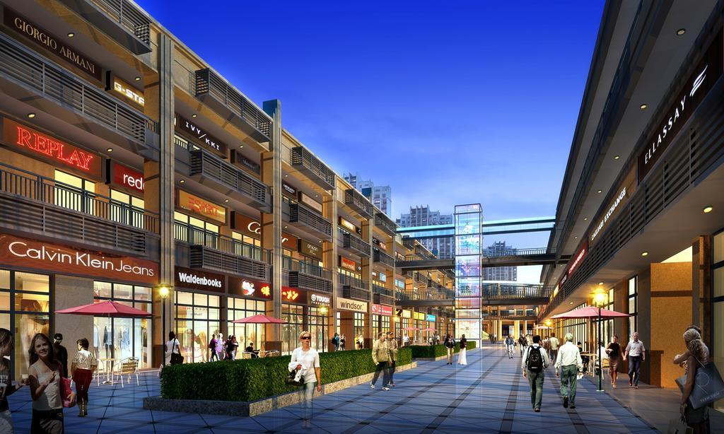 Omeiga Business Hotel Yiwu (Zhejiang) Dış mekan fotoğraf